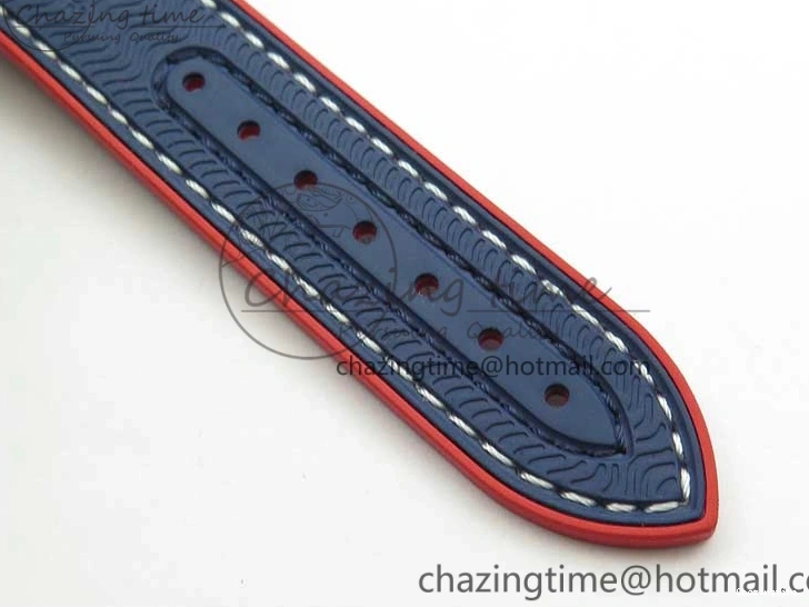 0504 Comfortable Planet Ocean 43.5mm America’s Cup VSF Best Edition White Dial On Blue Gummy Strap A 7900